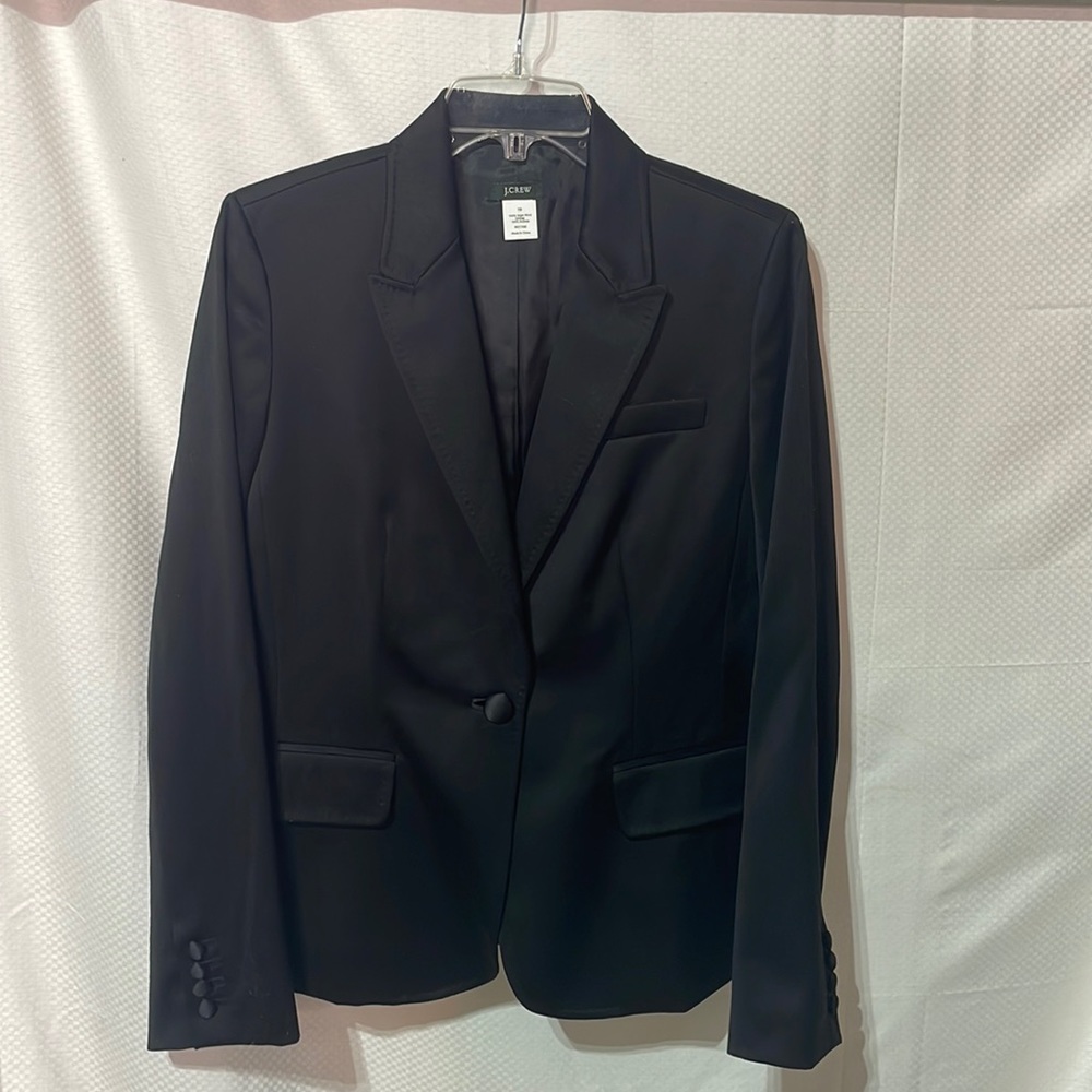 J. Crew Classic Black Suit Jacket